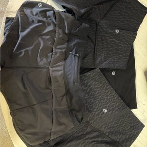 lululemon size 6 bundle tour pairs of shorts